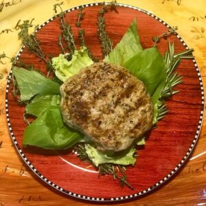 Dark Meat Chicken Burgers